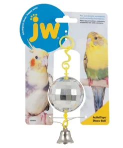JW Pet Activitoy Birdie Disco Ball Toy