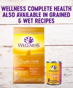 Wellness Grain-Free Complete Health Puppy Deboned Chicken, Chicken Meal & Salmon Meal Recipe Dry Dog Food -JW Pet Sales 2024 106875 PT6. SY630 V1605833214