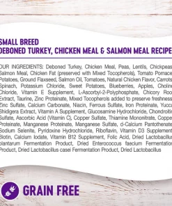 Wellness Grain-Free Complete Health Small Breed Adult Deboned Turkey, Chicken Meal & Salmon Meal Recipe Dry Dog Food -JW Pet Sales 2024 106879 PT3. SY630 V1605839228
