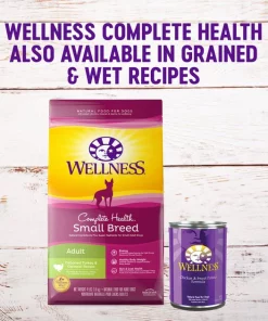 Wellness Grain-Free Complete Health Small Breed Adult Deboned Turkey, Chicken Meal & Salmon Meal Recipe Dry Dog Food -JW Pet Sales 2024 106879 PT6. SY630 V1605828714