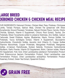 Wellness Grain-Free Complete Health Large Breed Adult Deboned Chicken & Chicken Meal Recipe Dry Dog Food -JW Pet Sales 2024 106882 PT3. SY630 V1605759141