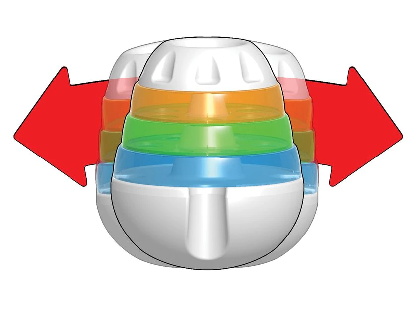 JW Pet Treat Tower Treat Dispensing Dog Toy 5 JW Pet Treat Tower Treat Dispensing Dog Toy - Image 3