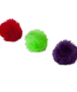 JW Pet Fun Fluffs Cat Toys, 3 count