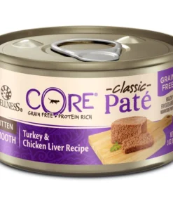 Wellness Complete Health Kitten Formula Grain-Free Canned Food + CORE Natural Grain-Free Turkey & Chicken Liver Pate Canned Kitten Food -JW Pet Sales 2024 294276 PT5. SY630 V1621987941
