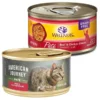 American Journey||Wellness American Journey Pate Beef & Chicken Recipe Grain-Free Canned Cat Food, 3-oz, case of 24 + Wellness Complete Health Adult Beef & Chicken Formula Grain-Free Canned Cat Food, 3-oz, case of 24