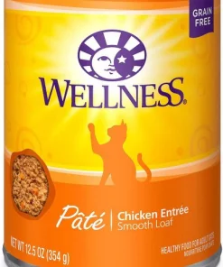 American Journey||Wellness American Journey Pate Chicken Recipe Grain-Free Canned Cat Food, 12.5-oz, case of 12 + Wellness Complete Health Pate Chicken Entree Grain-Free Canned Cat Food, 12.5-oz, case of 12 -JW Pet Sales 2024 297788 PT4. SY630 V1621260750
