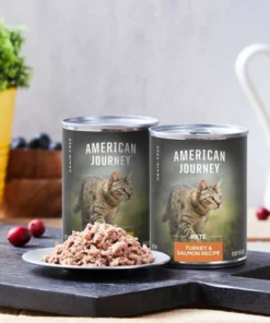 American Journey||Wellness American Journey Pate Poultry & Seafood Variety Pack Grain-Free Canned Cat Food, 12.5-oz, case of 12 + Wellness Complete Health Poultry Lovers Pate Variety Pack Grain-Free Canned Cat Food, 5.5-oz, case of 30 -JW Pet Sales 2024 297794 PT2. SY630 V1621294353