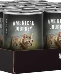 American Journey||Wellness American Journey Pate Poultry & Seafood Variety Pack Grain-Free Canned Cat Food, 12.5-oz, case of 12 + Wellness Complete Health Poultry Lovers Pate Variety Pack Grain-Free Canned Cat Food, 5.5-oz, case of 30 -JW Pet Sales 2024 297794 PT3. SY630 V1621306630