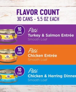 American Journey||Wellness American Journey Pate Poultry & Seafood Variety Pack Grain-Free Canned Cat Food, 12.5-oz, case of 12 + Wellness Complete Health Poultry Lovers Pate Variety Pack Grain-Free Canned Cat Food, 5.5-oz, case of 30 -JW Pet Sales 2024 297794 PT5. SY630 V1621301555