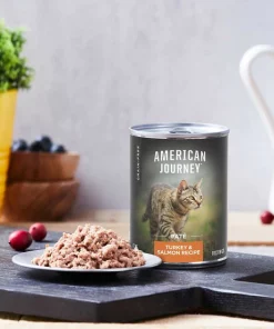 American Journey||Wellness American Journey Pate Turkey & Salmon Recipe Grain-Free Canned Cat Food, 12.5-oz, case of 12 + Wellness Complete Health Turkey & Salmon Formula Grain-Free Canned Cat Food, 12.5-oz, case of 12 -JW Pet Sales 2024 297800 PT2. SY630 V1621266432