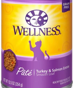 American Journey||Wellness American Journey Pate Turkey & Salmon Recipe Grain-Free Canned Cat Food, 12.5-oz, case of 12 + Wellness Complete Health Turkey & Salmon Formula Grain-Free Canned Cat Food, 12.5-oz, case of 12 -JW Pet Sales 2024 297800 PT4. SY630 V1621266448