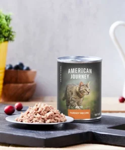 American Journey||Wellness American Journey Pate Turkey Recipe Grain-Free Canned Cat Food, 12.5-oz, case of 12 + Wellness Complete Health Turkey Formula Grain-Free Canned Cat Food, 12.5-oz, case of 12 -JW Pet Sales 2024 297802 PT2. SY630 V1623253952