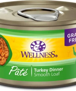 American Journey||Wellness American Journey Pate Turkey Recipe Grain-Free Canned Cat Food, 3-oz, case of 24 + Wellness Complete Health Turkey Formula Grain-Free Canned Cat Food, 3-oz, case of 24 -JW Pet Sales 2024 297804 PT4. SY630 V1623253941