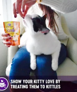 Wellness Complete Health Kitten Formula Grain-Free Canned Cat Food, 3-oz, case of 24 + Wellness Kittles Grain-Free Tuna & Cranberries Recipe Crunchy Cat Treats, 6-oz bag -JW Pet Sales 2024 298662 PT7. SY630 V1621989180