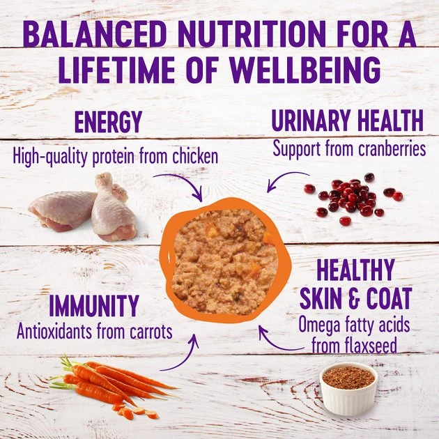 Wellness Complete Health Pate Chicken Entree Grain-Free Canned Cat Food, 12.5-oz, case of 12 + Wellness Complete Health Natural Grain-Free Deboned Chicken & Chicken Meal Dry Cat Food, 11.5-lb bag 5 Wellness Complete Health Pate Chicken Entree Grain-Free Canned Cat Food, 12.5-oz, case of 12 + Wellness Complete Health Natural Grain-Free Deboned Chicken & Chicken Meal Dry Cat Food, 11.5-lb bag - Image 3