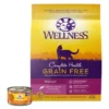 Wellness Complete Health Pate Chicken Entree Grain-Free Canned Cat Food, 3-oz, case of 24 + Wellness Complete Health Natural Grain-Free Salmon & Herring Dry Cat Food, 11.5-lb bag 1 Wellness Complete Health Pate Chicken Entree Grain-Free Canned Cat Food, 3-oz, case of 24 + Wellness Complete Health Natural Grain-Free Salmon & Herring Dry Cat Food, 11.5-lb bag -JW Pet Sales 2024 298670 MAIN. SY630 V1621288958