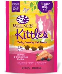 Wellness Complete Health Pate Chicken Entree Grain-Free Canned Cat Food, 12.5-oz, case of 12 + Wellness Kittles Grain-Free Salmon & Cranberries Recipe Crunchy Cat Treats, 6-oz bag -JW Pet Sales 2024 298672 PT4. SY630 V1621985863