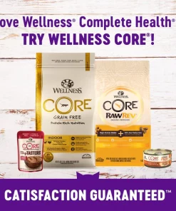 Wellness Complete Health Poultry Lovers Pate Variety Pack Grain-Free Canned Cat Food, 5.5-oz, case of 30 + Wellness Complete Health Grain-Free Indoor Healthy Weight Chicken Recipe Dry Cat Food, 11.5-lb bag -JW Pet Sales 2024 298674 PT7. SY630 V1621986760
