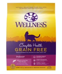 Wellness Complete Health Turkey Formula Grain-Free Canned Cat Food, 12.5-oz, case of 12 + Wellness Complete Health Natural Grain-Free Salmon & Herring Dry Cat Food, 11.5-lb bag -JW Pet Sales 2024 298696 PT4. SY630 V1621984946