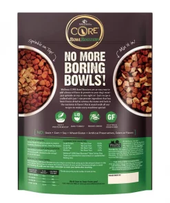 Wellness Large Breed Complete Health Puppy Deboned Chicken, Brown Rice & Salmon Meal Recipe Dry Dog Food, 30-lb bag + Wellness CORE Bowl Boosters Bare Turkey Freeze-Dried Dog Food Mixer or Topper, 4-oz bag -JW Pet Sales 2024 298730 PT4. SY630 V1621986476