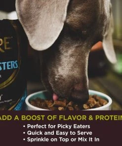 Wellness Large Breed Complete Health Puppy Deboned Chicken, Brown Rice & Salmon Meal Recipe Dry Dog Food, 30-lb bag + Wellness CORE Bowl Boosters Bare Turkey Freeze-Dried Dog Food Mixer or Topper, 4-oz bag -JW Pet Sales 2024 298730 PT7. SY630 V1621986182