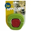 JW Pet Apple Core Chew-Ee Dog Toy, Green/Red -JW Pet Sales 2024 369084 MAIN. SY630 V1646668022