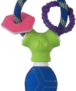 JW Pet Puppy Connects Soft-Ee Dog Toy, Multicolor