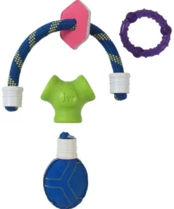 JW Pet Puppy Connects Soft-Ee Dog Toy, Multicolor -JW Pet Sales 2024 369090 PT2. SY630 V1646668918
