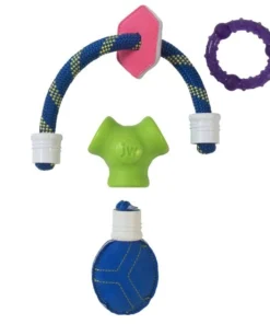 JW Pet Puppy Connects Soft-Ee Dog Toy, Multicolor -JW Pet Sales 2024 369090 PT3. SY630 V1646701634