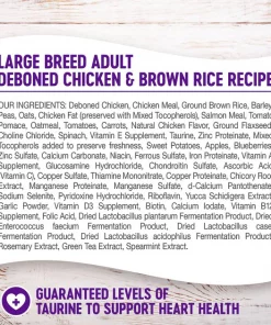 Wellness Large Breed Complete Health Adult Deboned Chicken & Brown Rice Recipe Dry Dog Food -JW Pet Sales 2024 49174 PT3. SY630 V1594836965