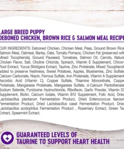 Wellness Large Breed Complete Health Puppy Deboned Chicken, Brown Rice & Salmon Meal Recipe Dry Dog Food 12 Wellness Large Breed Complete Health Puppy Deboned Chicken, Brown Rice & Salmon Meal Recipe Dry Dog Food -JW Pet Sales 2024 49191 PT3. SY630 V1594842054