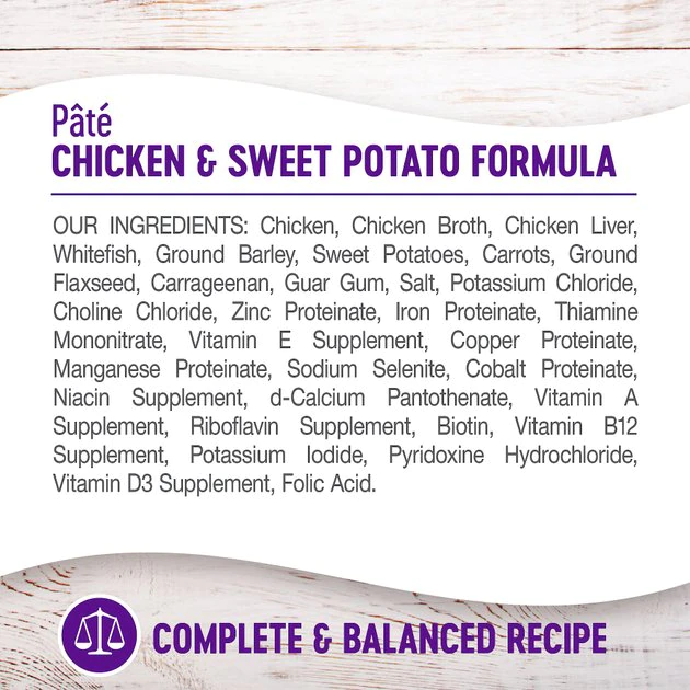 Wellness Complete Health Chicken & Sweet Potato Formula Canned Dog Food, 12.5-oz, case of 12 Wellness Complete Health Chicken & Sweet Potato Formula Canned Dog Food -JW Pet Sales 2024 49201 PT3. SY630 V1606873327