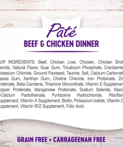 Wellness Complete Health Adult Beef & Chicken Formula Grain-Free Canned Cat Food -JW Pet Sales 2024 49257 PT3. SY630 V1594838177