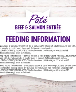 Wellness Complete Health Beef & Salmon Formula Grain-Free Canned Cat Food -JW Pet Sales 2024 49260 PT5. SY630 V1594911390