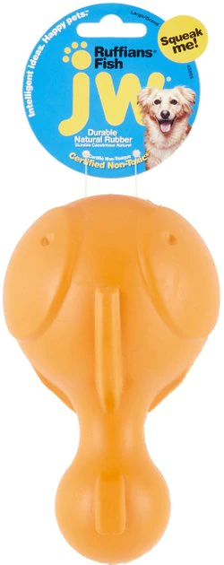 JW Pet Ruffians Fish Squeaky Dog Toy, Color Varies JW Pet Ruffians Fish Squeaky Dog Toy, Color Varies -JW Pet Sales 2024 53408 PT2. SY630 V1531446451