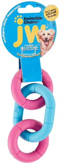 JW Pet Invincible Chains Triple Dog Toy, Color Varies, X-Small JW Pet Invincible Chains Triple Dog Toy, Color Varies -JW Pet Sales 2024 53427 MAIN. SY630 V1503612348