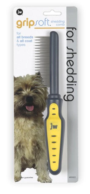 JW Pet Gripsoft Shedding Comb 3 JW Pet Gripsoft Shedding Comb