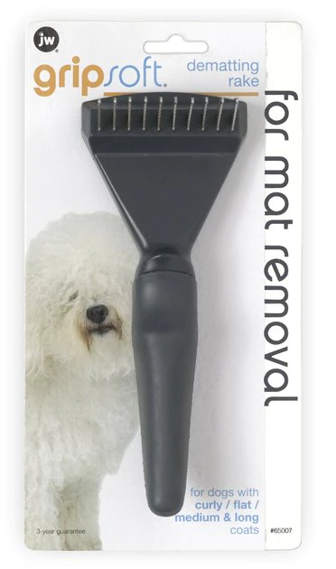 JW Pet Gripsoft Dematting Rake JW Pet Gripsoft Dematting Rake -JW Pet Sales 2024 55139. SY630 V1460478784