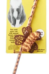 JW Pet Cataction Butterfly Wand Cat Toy -JW Pet Sales 2024 73749 PT2. SY630 V1525719135