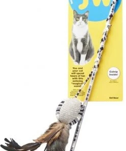 JW Pet Cataction Ball with Wand Cat Toy -JW Pet Sales 2024 73759 PT2. SY630 V1525719219