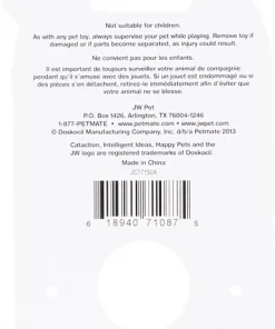 JW Pet Cataction Plush Raccoon with Catnip Cat Toy -JW Pet Sales 2024 80952 PT2. SY630 V1527102814