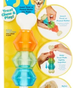 JW Pet Nylon Dog Treat Pod Toy